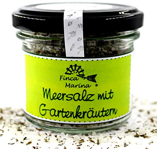 Meersalz mit Gartenkräutern 80g aus der Finca Marina Gewürzmanufaktur Meersalz mit Gartenkräutern 80g aus der Finca Marina Gewürzmanufaktur von Finca Marina