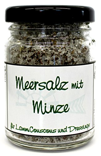 Meersalz mit Minze 90g aus der Finca Marina Gewürzmanufaktur von Finca Marina