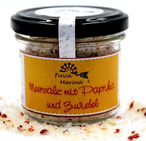 Paprika - Zwiebelsalz 90g aus der Finca Marina Gewürzmanufaktur von Finca Marina