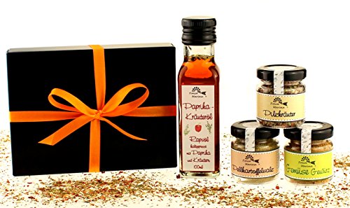 Rustikales Gewürzset N°2 in der Geschenkbox Rustikales Gewürzset N°2 in der Geschenkbox von Finca Marina