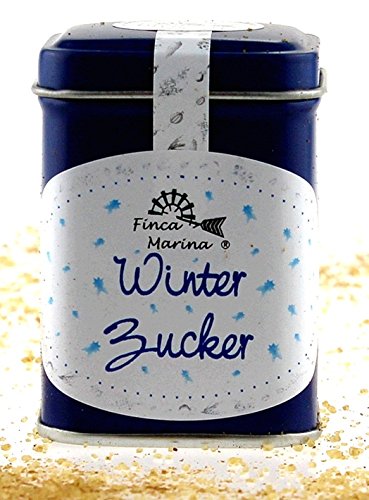 Winterzucker 70g aus der Finca Marina Gewürzmanufaktur perfekt für den Adventskalender von Finca Marina