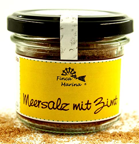 Zimtsalz - Meersalz mit Zimt 90g aus der Finca Marina Gewürzmanufaktur von Finca Marina