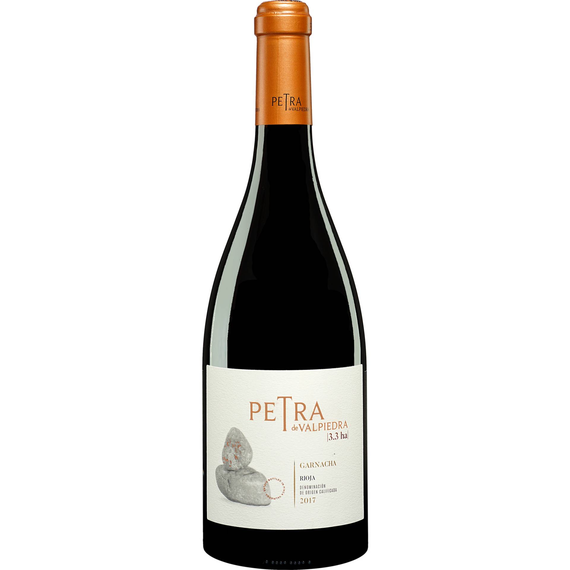 Petra de Valpiedra 2017 0.75L 13.5% Vol. Rotwein Trocken aus Spanien Petra de Valpiedra 2017 0.75L 13.5% Vol. Rotwein Trocken aus Spanien von Finca Valpiedra