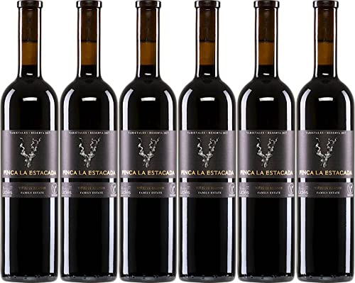 6x Finca La Estacada Reserva Varietales 2017 - Finca la Estacada, Castilla-La Mancha - Rotwein von Finca la Estacada