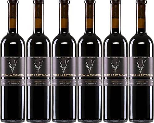 6x Finca La Estacada Reserva Varietales 2017 - Finca la Estacada, Castilla-La Mancha - Rotwein von Finca la Estacada