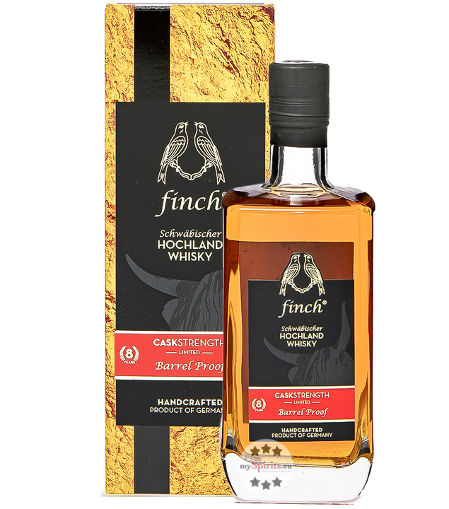Finch Whisky Barrel Proof 19 (54 % Vol., 0,5 Liter) von Finch Whiskydestillerie