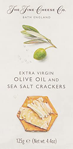 Cracker für Käse mit Olivenöl & Salz - 125g von Fine Cheese Company