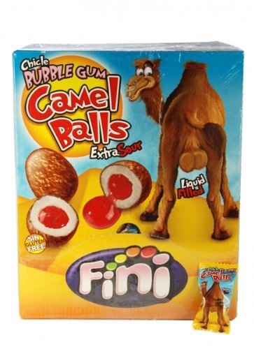 Boom Camel Balls Display 200 St. Menge:1 Packung von Fini