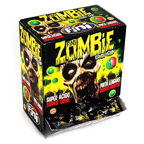 Bubbel Gum Boom Zombie Kaugummi Hartkaramelle 200 Stück Display von Fini Golosinas.