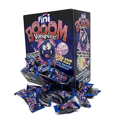 Fini - Boom Vampire - Bonbon mit Kaugummifüllung - Box mit 200 Stück von Fini