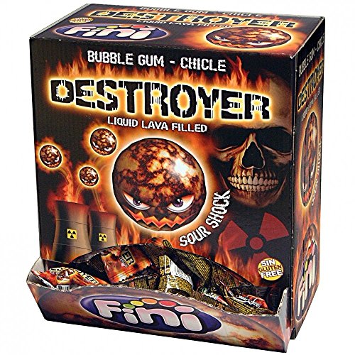 Fini Bubble Gum Chicle Destroyer Sour Shock 200er von Fini