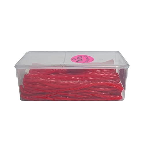 Fini Erdbeeren Stangen | Verdrehte Erdbeeren Stangen | Box mit 200 Einheiten Fini Erdbeeren Stangen | Verdrehte Erdbeeren Stangen | Box mit 200 Einheiten von Fini