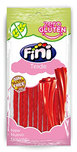 Fini Regaliz Sein Gluten-Geschmack, Erdbeer-Geschmack, 14 x 80 g, insgesamt 1120 g von Fini