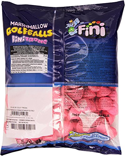 Fini Strawberry Golf Balls Marshmallows 125 pieces von Fini