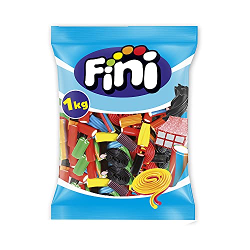 Fini Wunder Box | Gefülltes und farbiges Lakritz Sortiment | Packung mit 1Kg Fini Wunder Box | Gefülltes und farbiges Lakritz Sortiment | Packung mit 1Kg von Fini