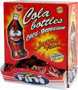 Fini liquid cola bottles gum | 200x | Gesamtgewicht 1000 gr von Fini