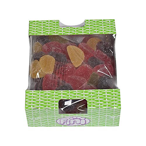 Italienische Gourmet Süßigkeiten mit Pektine | Fruchtgummis | Geeignet für Veganer Box 500gr Italienische Gourmet Süßigkeiten mit Pektine | Fruchtgummis | Geeignet für Veganer Box 500gr von Fini