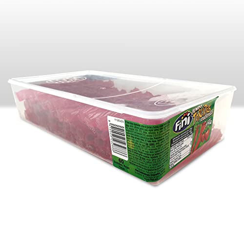 verdrehte Erdbeeren Süßigkeit aus Pektine | Erdbeer gefüllt und verdreht | Box 60 Einheiten. von Fini