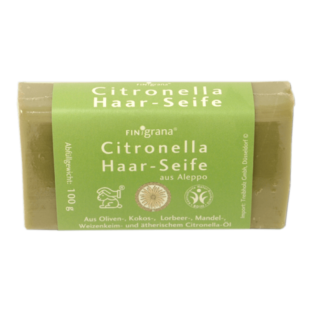 Aleppo Haarseife Citronella Aleppo Haarseife Citronella von Finigrana