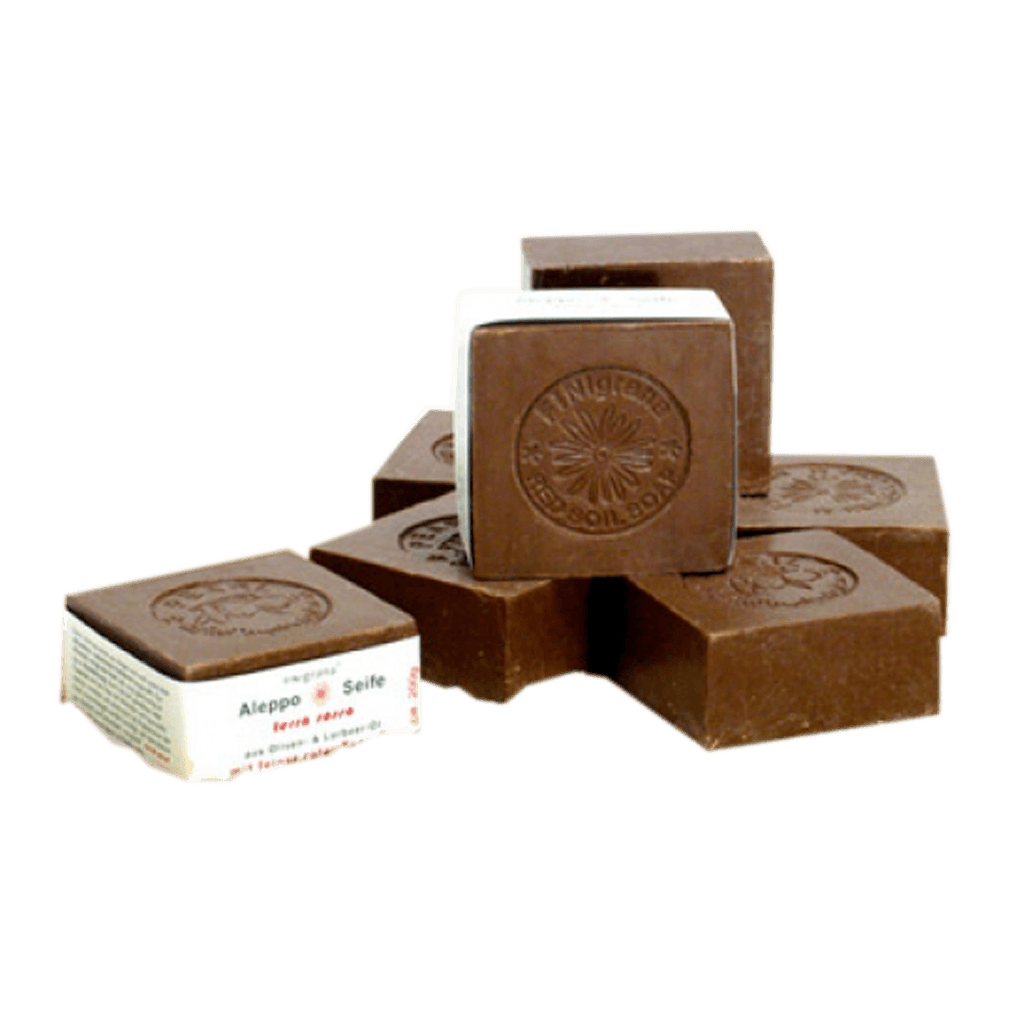 Aleppo Peelingseife Terra Rossa, 200g Aleppo Peelingseife Terra Rossa, 200g von Finigrana