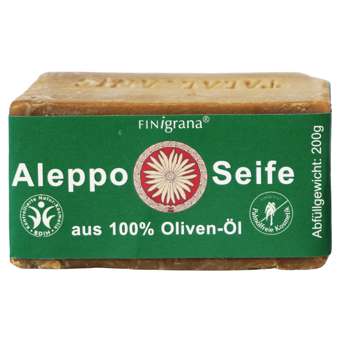 Alepposeife 100 % Olivenöl von Finigrana