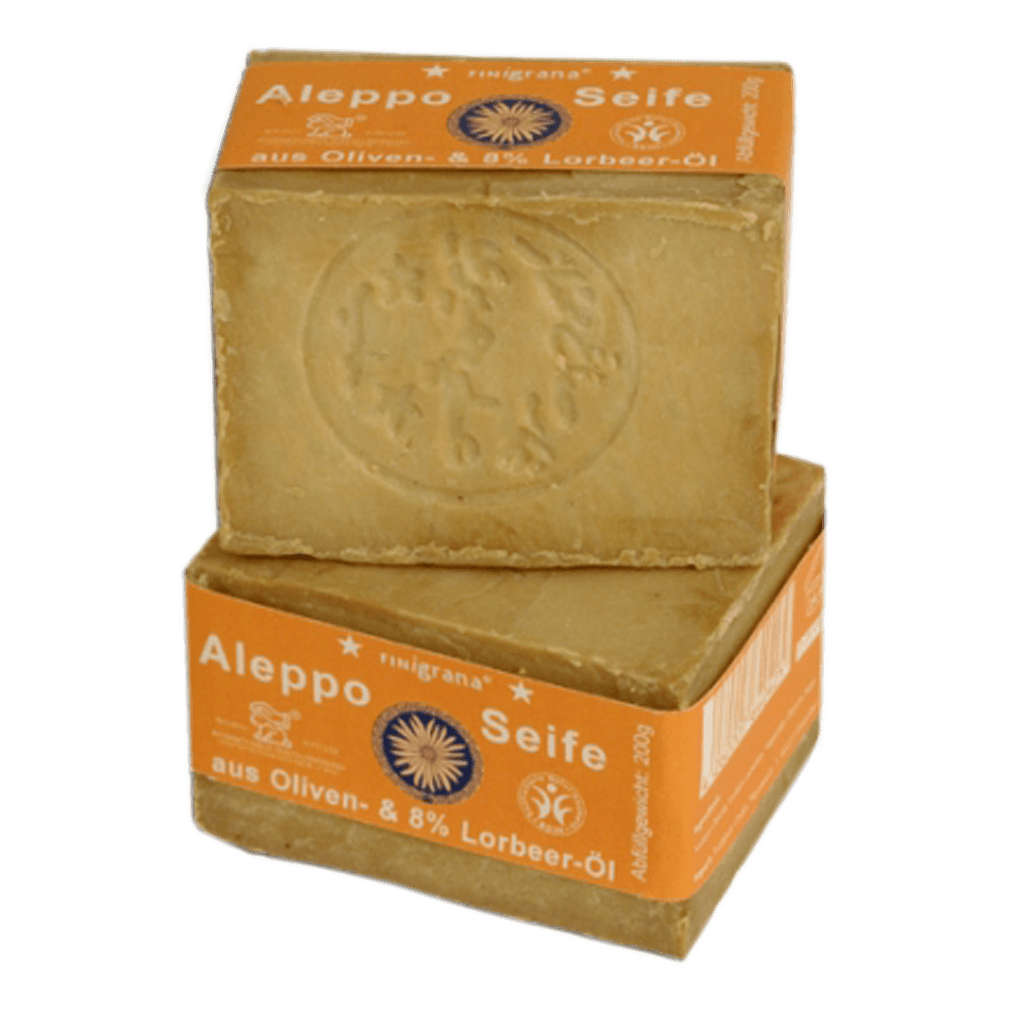 Alepposeife Olive mit 8 % Lorbeeröl Alepposeife Olive mit 8 % Lorbeeröl von Finigrana