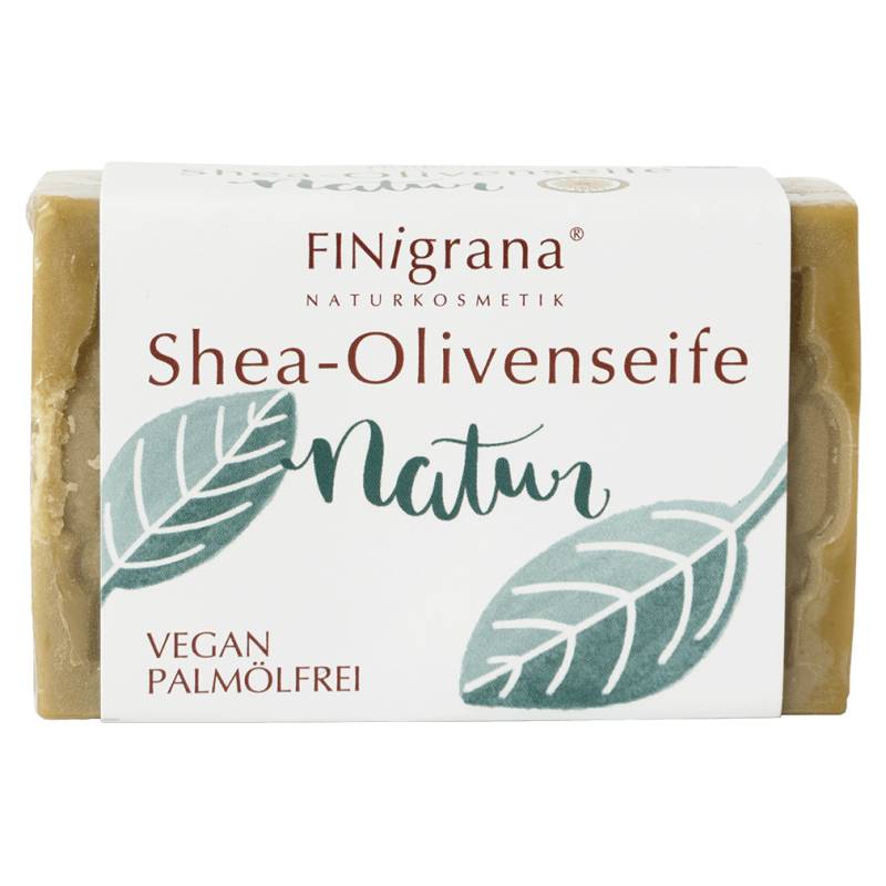 Alepposeife Olive mit Bio Sheabutter von Finigrana