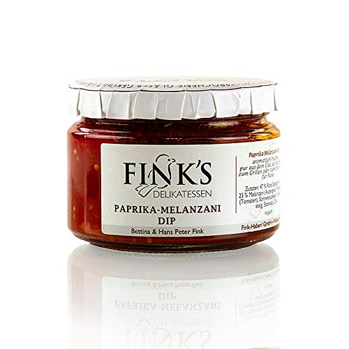 Paprika-Melanzani (Auberginen) Dip, Fink´s, 220 g von Fink Haberl KG