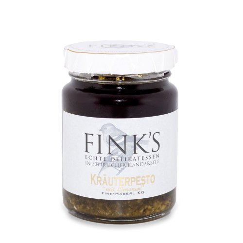 Kräuter Pesto mit Limonen Kräuter Pesto mit Limonen von Fink´s Delikatessen