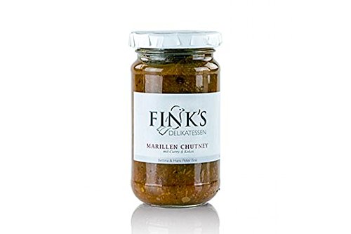 Marillen Chutney, mit Curry und Kokos, 220g von Fink's