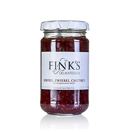 Ribisel-Zwiebel Chutney (Johannisbeeren), 220g von Fink's