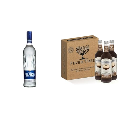 Finlandia Martini Espresso |Finlandia Vodka 0,7 Liter Flasche | Fever Tree Espresso Martini Mixer | Das perfekte Geschenk zum Fest Finlandia Martini Espresso |Finlandia Vodka 0,7 Liter Flasche | Fever Tree Espresso Martini Mixer | Das perfekte Geschenk zum Fest von Finlandia