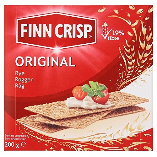 Finn Crisp Original-Rye Thin Knäckebrot (200g) - Packung mit 2 von Finn Crisp