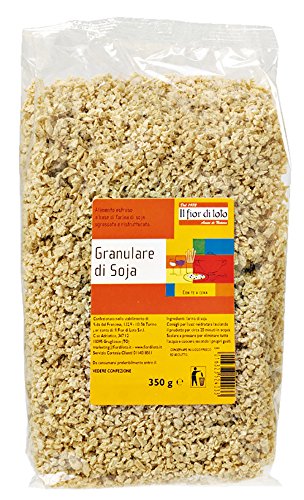 körnige Soja Granulare Di Soja 100% Vegetale Bio 350 G von Fior di Loto