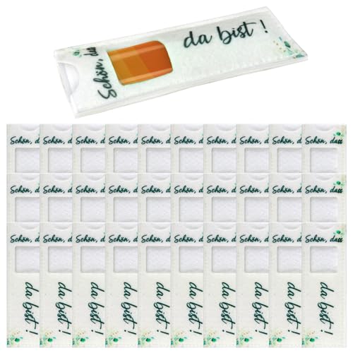Fiotha 30 PCS Schön Dass Du Da Bist Geschenke Hülle Filz, Schön, dass du da bist Hülle Filz für Schokoladenverpackung, Gastgeschenke Hochzeit, für Hochzeit Taufe Geburtstag Abschluss(ohne Schokolade) Fiotha 30 PCS Schön Dass Du Da Bist Geschenke Hülle Filz, Schön, dass du da bist Hülle Filz für Schokoladenverpackung, Gastgeschenke Hochzeit, für Hochzeit Taufe Geburtstag Abschluss(ohne Schokolade) von Fiotha