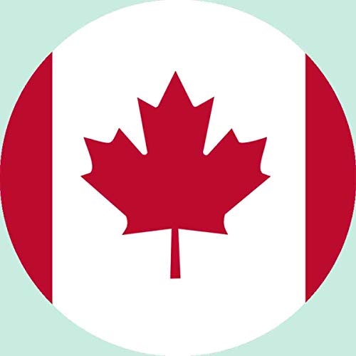 Essbarer Tortenaufleger Kanada 20 cm Durchmesser von Firlefantastisch