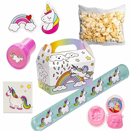 Gefüllte Wundertütenbox Einhorn 7-tlg // Mitgebsel EInhorn Gefüllte Wundertütenbox Einhorn 7-tlg // Mitgebsel EInhorn von Firlefantastisch
