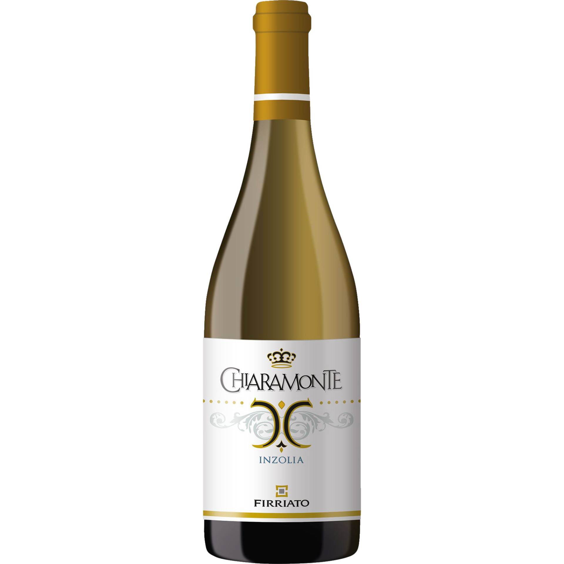 Chiaramonte Inzolia, Sicilia DOC, Sizilien, 2022, Weißwein von Firriato Distribuzione s.r.l.,91027,Paceco,Italien