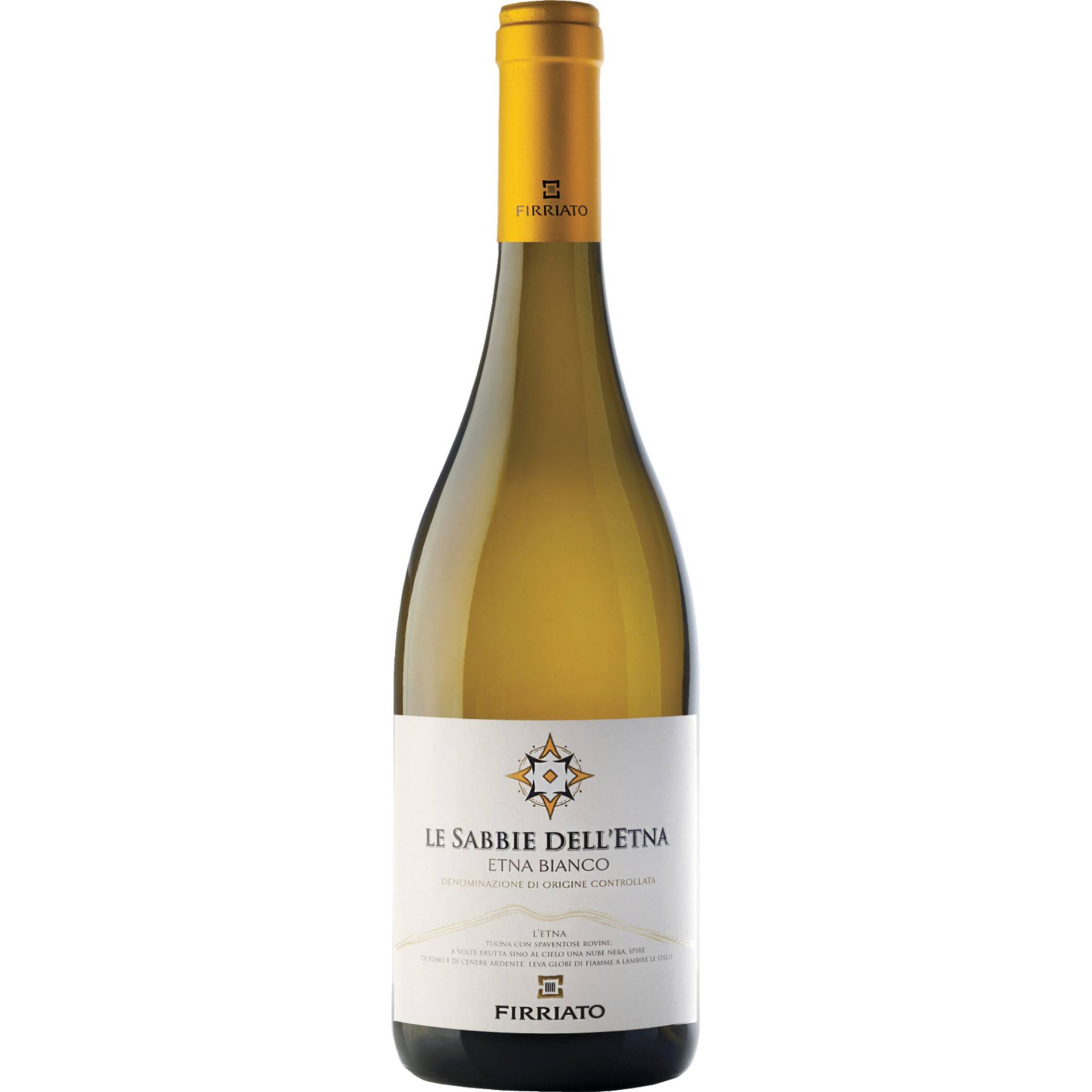 Le Sabbie dell'Etna Bianco, Sizilien DOC, Sizilien, 2023, Weißwein Le Sabbie dell'Etna Bianco, Sizilien DOC, Sizilien, 2023, Weißwein von Firriato Distribuzione s.r.l.,91027,Paceco,Italien