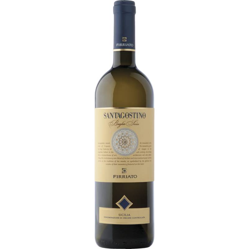 Santagostino Baglio Soria Bianco, Sicilia IGT, Sizilien, 2022, Weißwein von Firriato Distribuzione s.r.l.,91027,Paceco,Italien