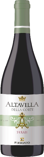 Firriato Altavilla della Corte Syrah Terre Siciliane IGT Jg. 2021 3 Monate in franz. Eichenfässern gereift