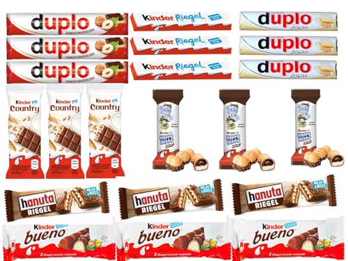 FISGUS by krass-shoppen-de Party-Mix Bundle mit Ferrero Kinder, Duplo & Hanuta Produkten von FisGus