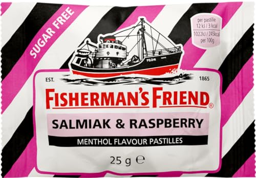 Fishermans Friend 25g - Viele Sorten, auch die, die es in Deutschland nicht gibt - präsentiert von FISGUS - krass-shoppen-de (Salmiak-Raspberry) von FisGus