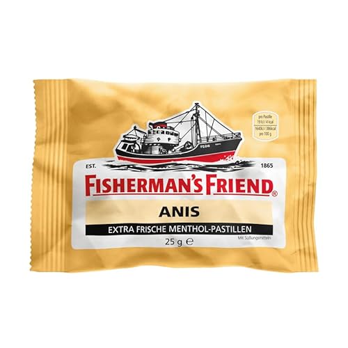 Fishermans Friend - Viele Sorten, auch die, die es in Deutschland nicht gibt. FISGUS - krass-shoppen-de (Anis m.Z.) von FisGus
