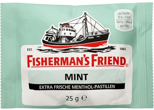 Fishermans Friend - Viele Sorten, auch die, die es in Deutschland nicht gibt. FISGUS - krass-shoppen-de (Mint mit Zucker) von FisGus