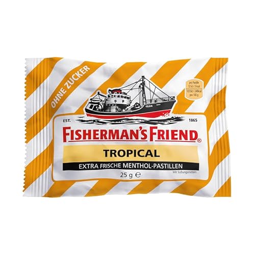 Fishermans Friend - Viele Sorten, auch die, die es in Deutschland nicht gibt. FISGUS - krass-shoppen-de (Tropical o.Z.) von FisGus