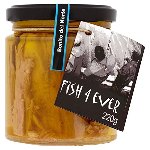 Fish 4 Ever White Thunfischfilet in Olivenöl, 220 g von Fish4ever