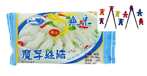 FISH WELL - Shirataki Nudeln Knoten, (1 X 380 GR) von Fish Well