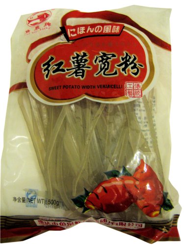 Fish Well - Breite Glasnudeln aus Süßkartoffeln - 500g Fish Well - Breite Glasnudeln aus Süßkartoffeln - 500g von Fish Well