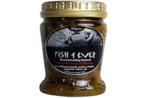 Fisch 4 Ever Sardellen In Bio-Olivenöl (95G) von Fish4ever